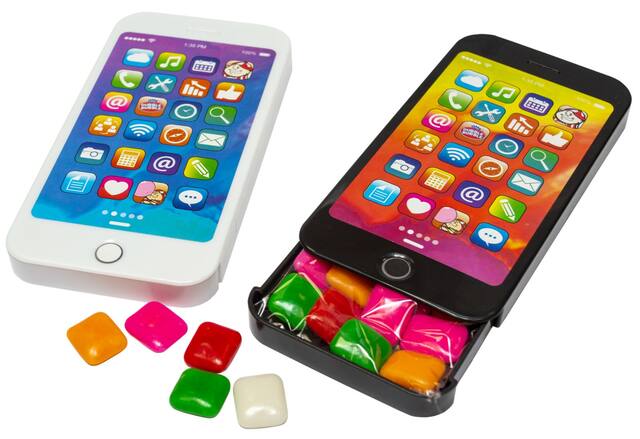 Dubble Bubble Phone with Gum, Assorted Fruit Bubble Gum, Multi-Coloured, 20-g, for Birthday/Party Favour Composite_or_Mixed