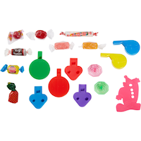 Pinata Candy Filler, Lemonhead/Dubble Bubble/Atomic Fireball, Multi-Coloured, 1-lb, Hard Candy, for Birthday/Party Favour/Halloween Composite_or_Mixed