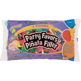 Pinata Candy & Toy Filler Party Mix Bag, Lemonhead/Dubble Bubble/Fireball, Multi-Coloured, 2-lb, Hard Candy, for Birthday/Party Favour/Halloween Front_Flat