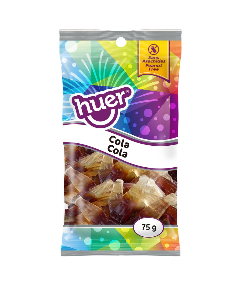 Huer Cola Bottle Gummies, 75-g | Party City