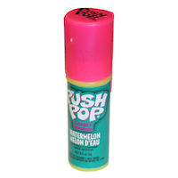 Sucettes Topps Push Pop, choix de fruits, bonbon dur, multicolore, 14 g, pour fête d'anniversaire/cadeau-surprise Front_Elevated