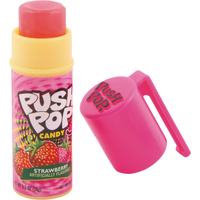 Topps Push Pop, Assorted Fruits, Multi-Coloured, 14-g, Hard Candy, for Birthday/Party Favour Composite_or_Mixed
