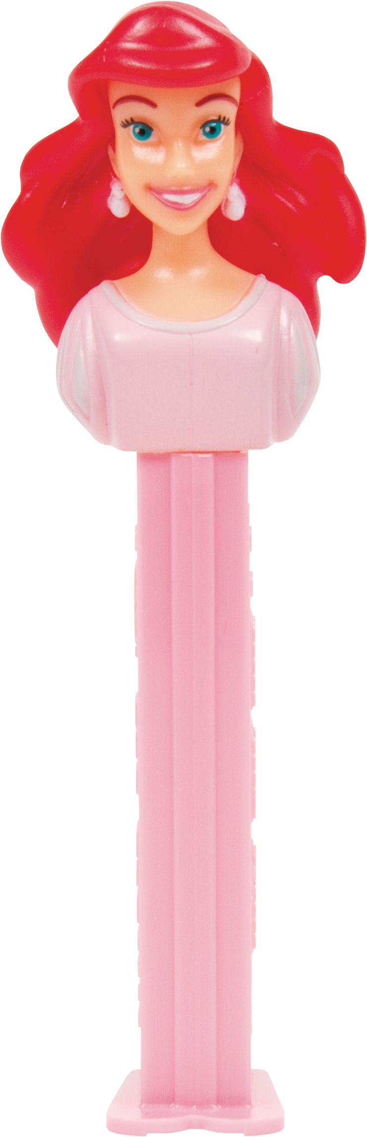 Distributeur PEZ Princesses Disney Il était une fois Belle, raisin, bonbon dur, jaune, 16 g, pour fête d'anniversaire/cadeau-surprise Front_Flat