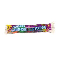 Nerds Gumball Tube, Assorted Fruits, Multi-Coloured, 47-g, Gum, for Birthday/Party Favour Front_Flat