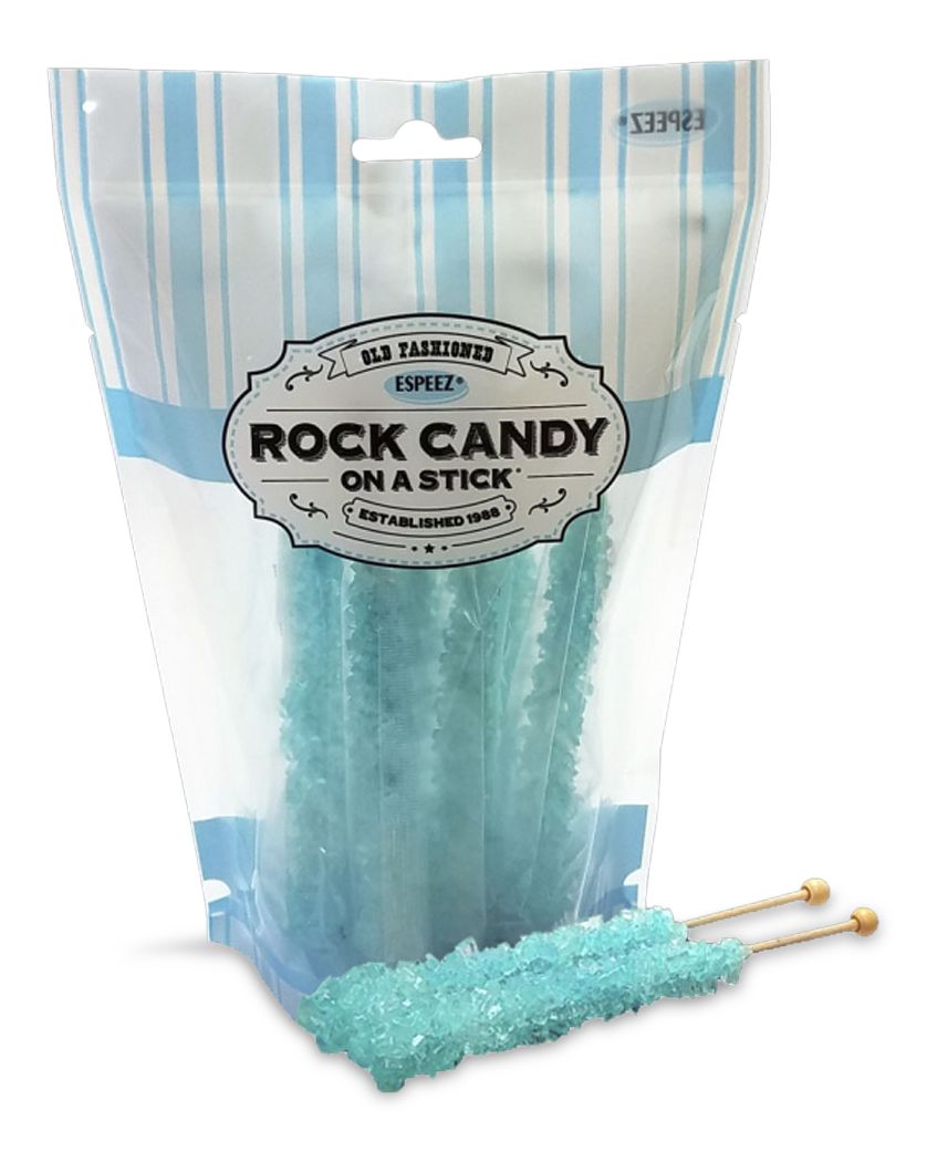 Allison Rock Candy, Light Blue, 8-pk | Party City