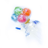 Sucettes Bundle, choix de fruits, bonbon dur, multicolore, paq. 5, pour fête d'anniversaire/cadeau-surprise/Halloween Front_Angled_Left