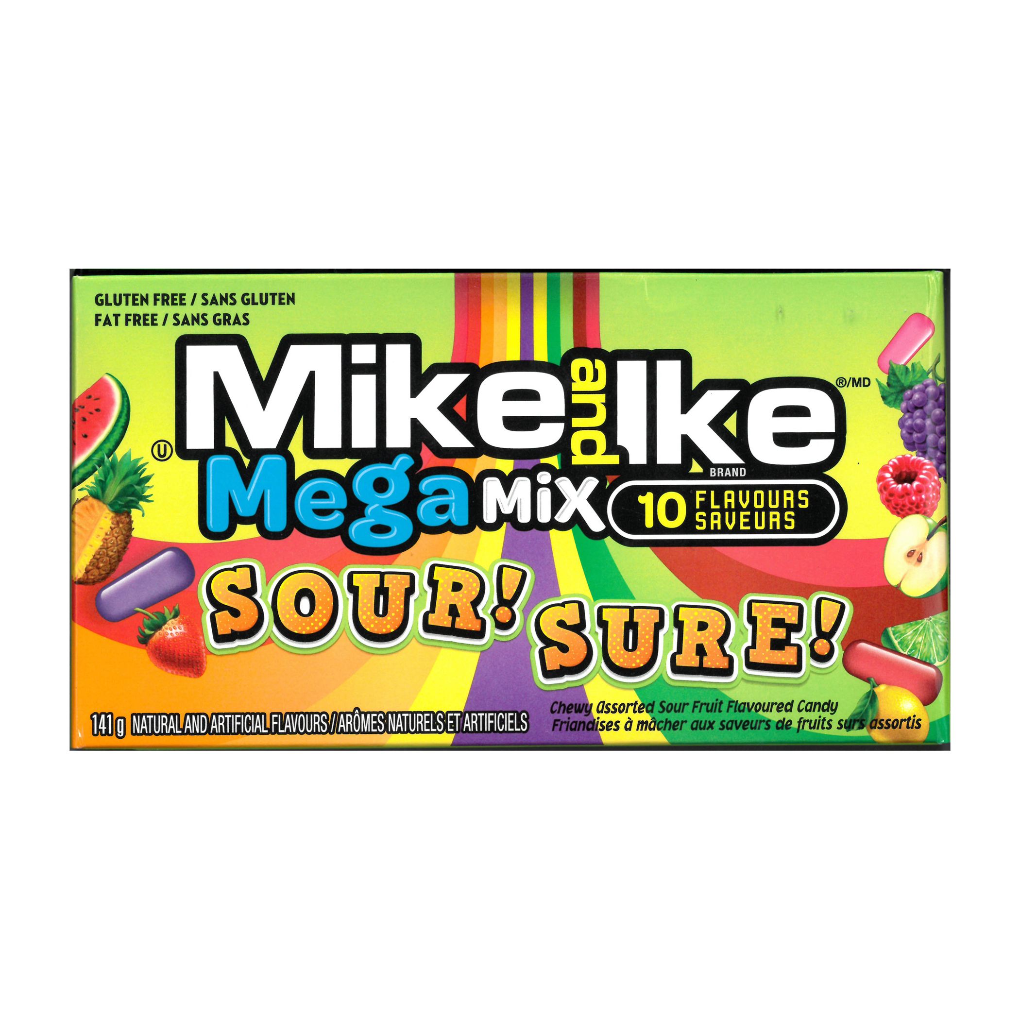 Mike & Ike Sour Candy, 141-g Front_Flat