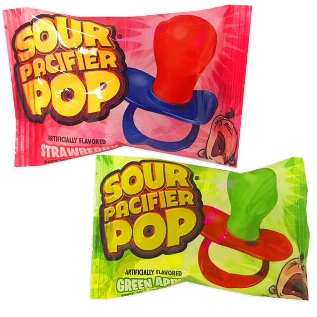 Mini Sour Lip Pop, 8-g Front_Flat