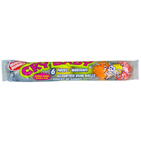 Boules de gomme sures en tube Dubble Bubble Cry Baby, choix de saveurs, gomme, multicolore, paq. 6, pour fête d'anniversaire/cadeau-surprise Front_Flat