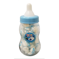 Blue Baby Bottle Marshmallow Candy, 350-g Front_Flat