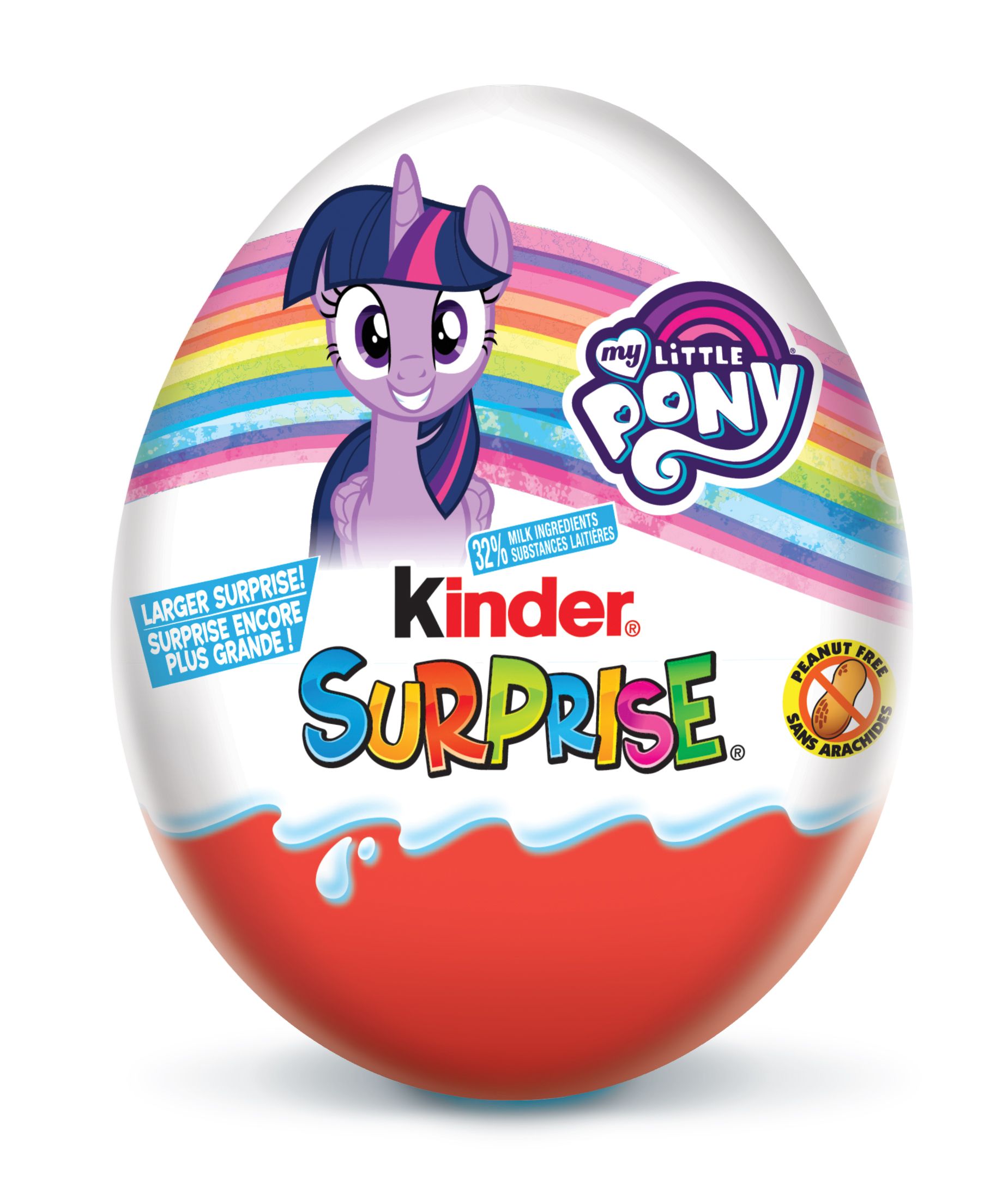 Oeuf Kinder Surprise princesse Disney Il était une fois, chocolat au lait, multicolore, 100 g, pour Pâques/Saint-Valentin Front_Flat