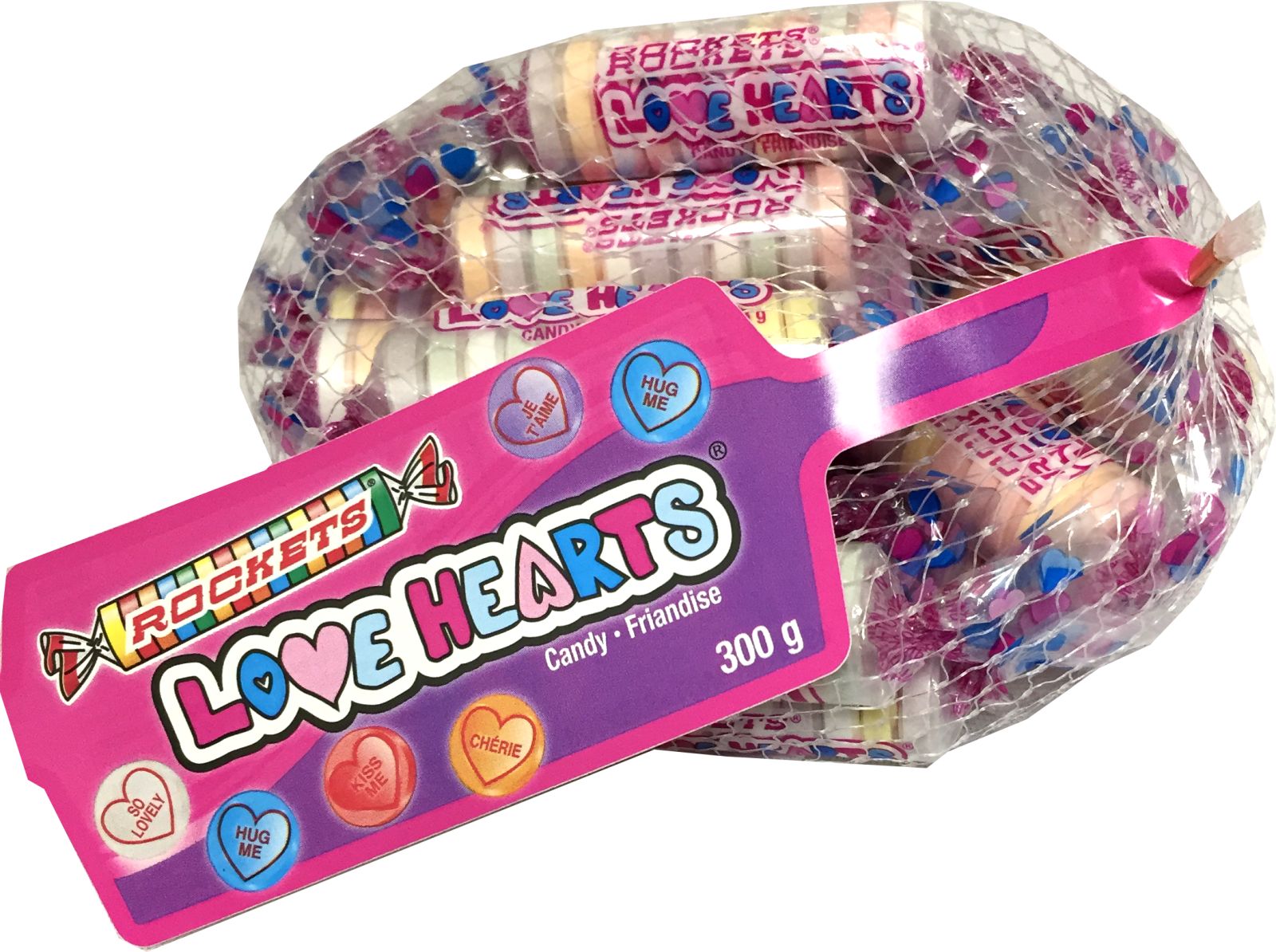 Love Hearts, 300-g Front_Flat