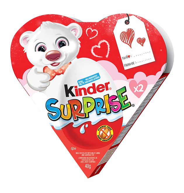 Kinder Egg Surprise Valentine's Heart | Party City