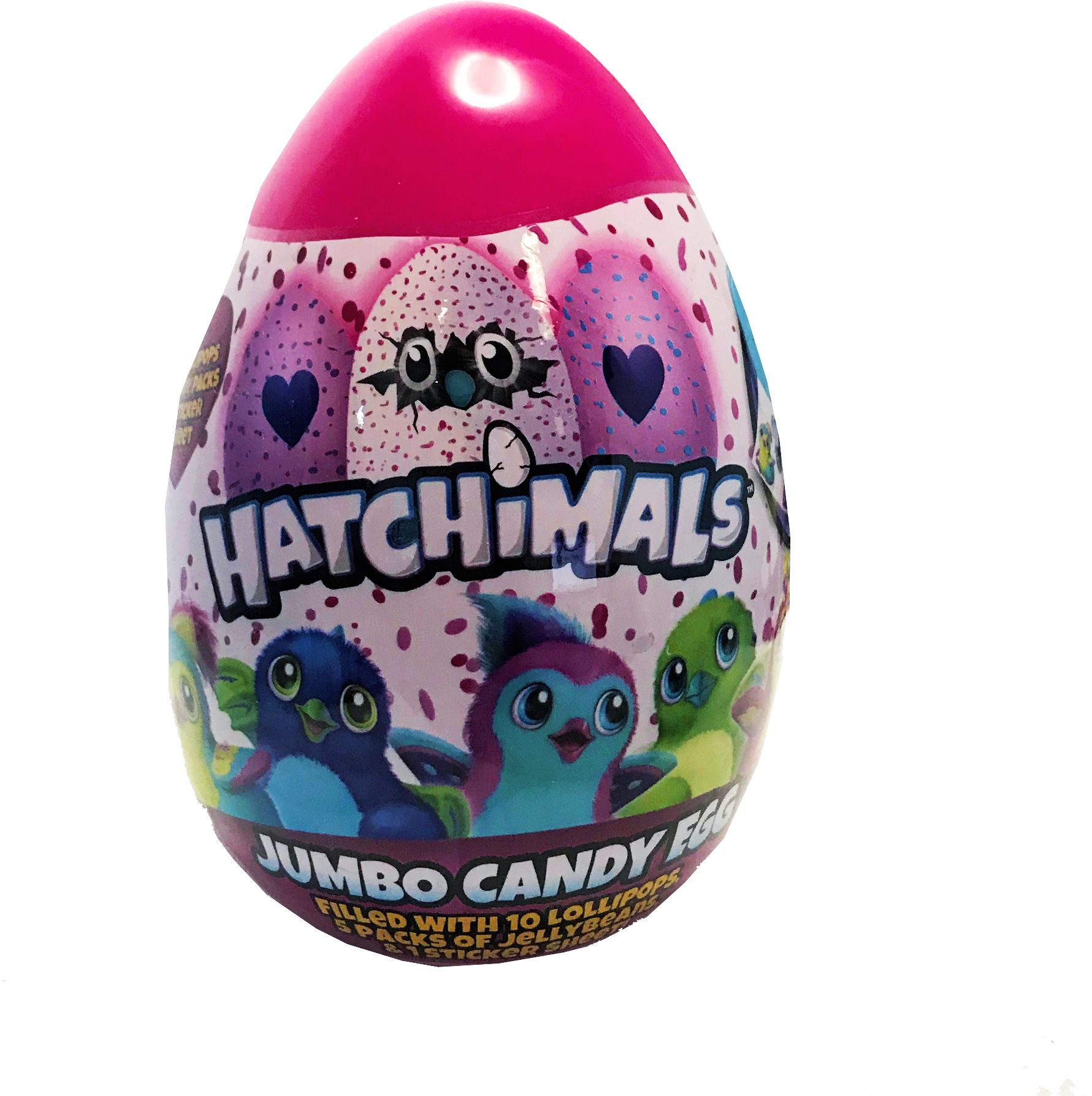 Hatchimal Jumbo Candy Easter Egg Front_Flat