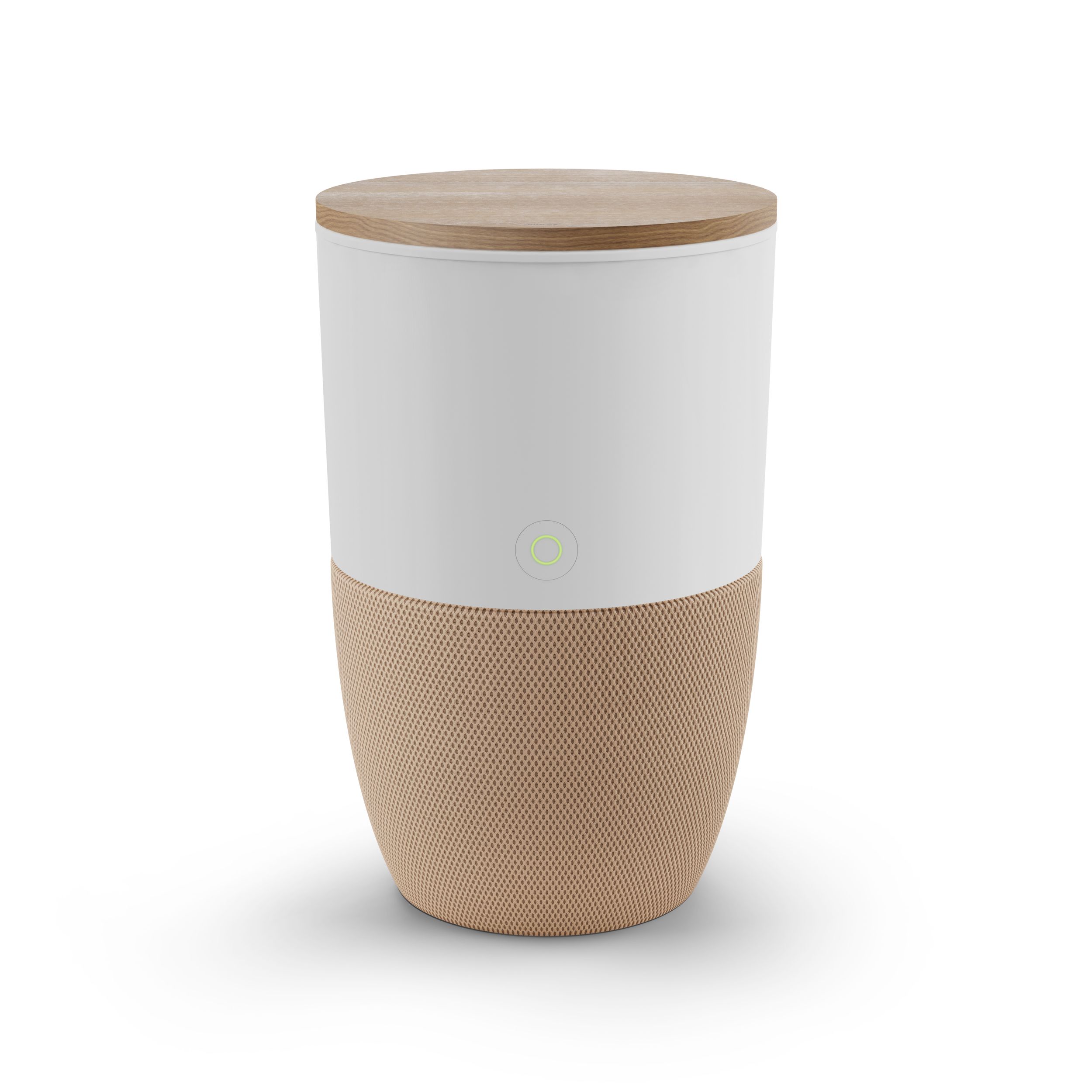 Préfiltre antibactérien lavable Dupray Bloom, latté Front_Flat