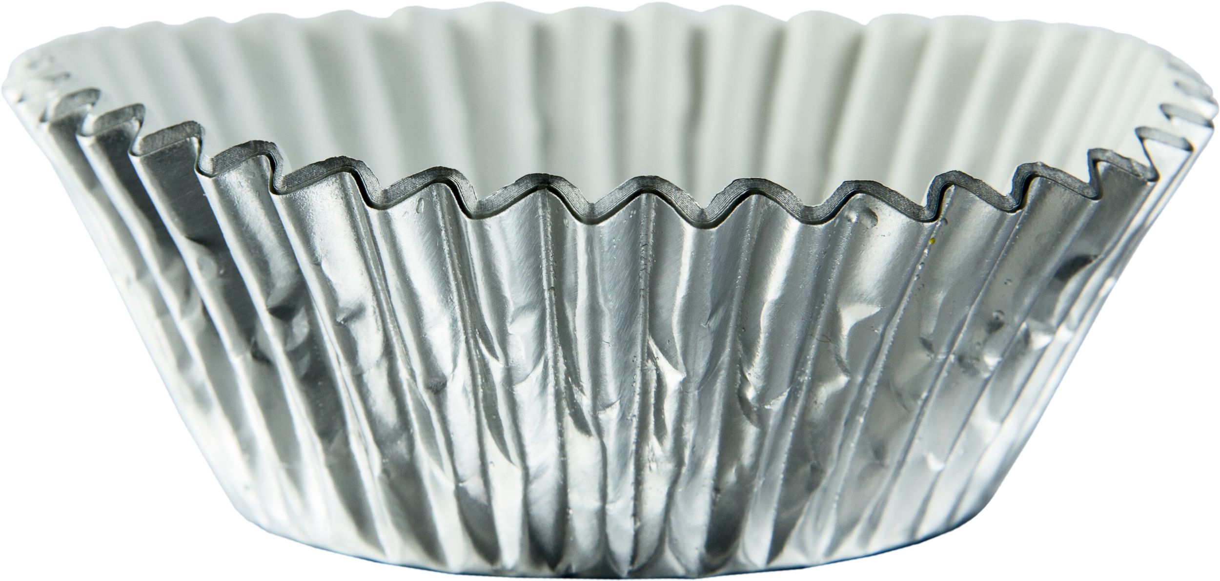Baking Cups, Silver, 2-in, 24-pk, for Birthday/Baby Shower/Anniversary/Wedding Front_Elevated