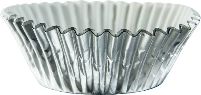 Baking Cups, Silver, 2-in, 24-pk, for Birthday/Baby Shower/Anniversary/Wedding Front_Elevated