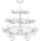 4-Tier Cupcake Wire Stand Front_Elevated