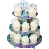 Wishful Mermaid Cupcake Stand Front_Elevated