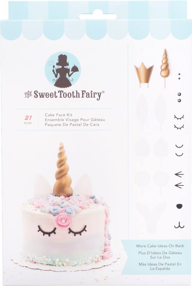 Sweet Tooth Fairy Cake Face Kit, 21-pc Front_Flat