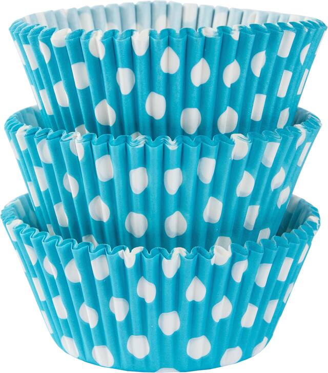 Moules en papier à pois, paq. 75 Front_Flat