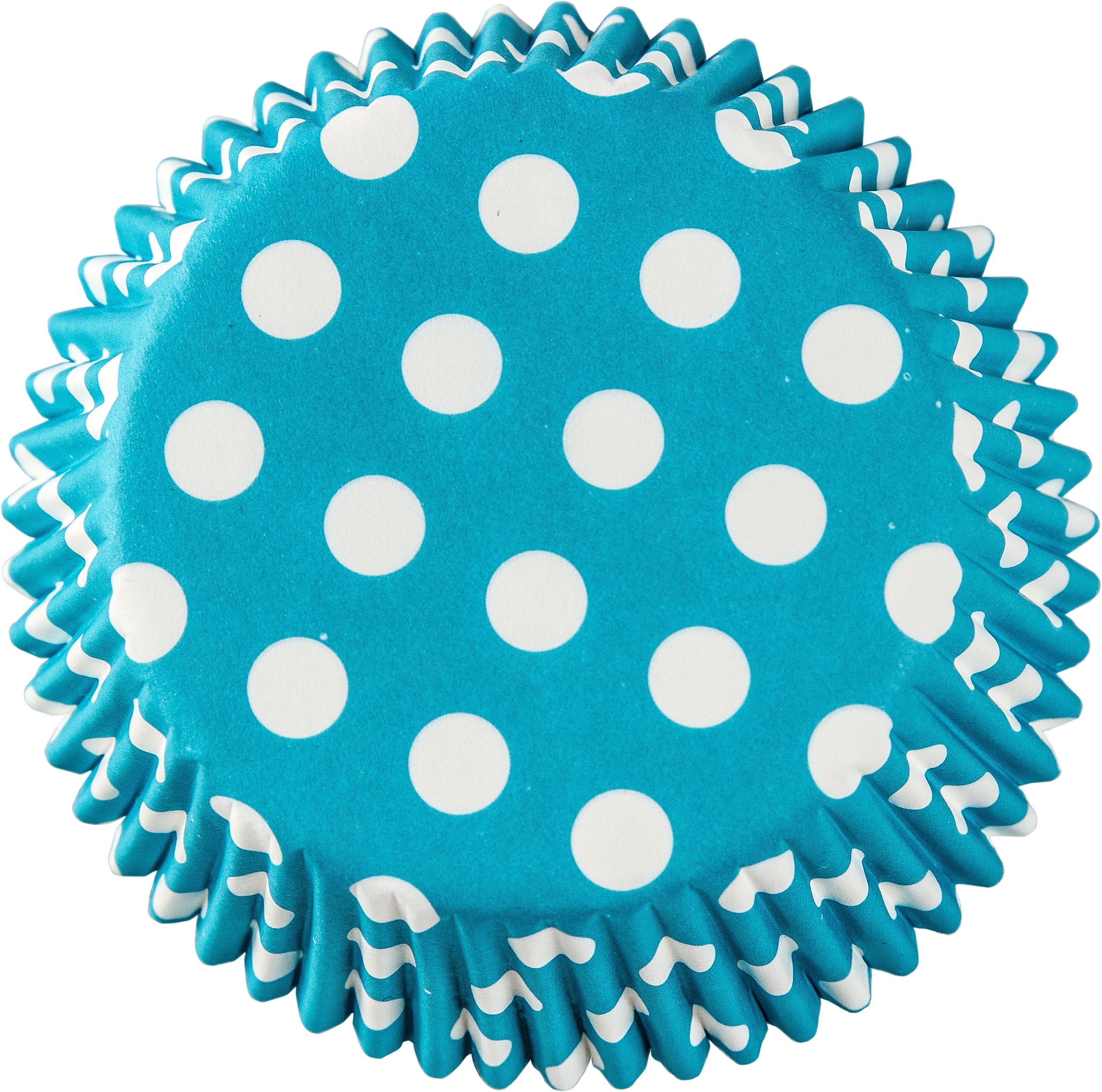 Polka Dot Baking Cups, 75-pk Bottom_Flat