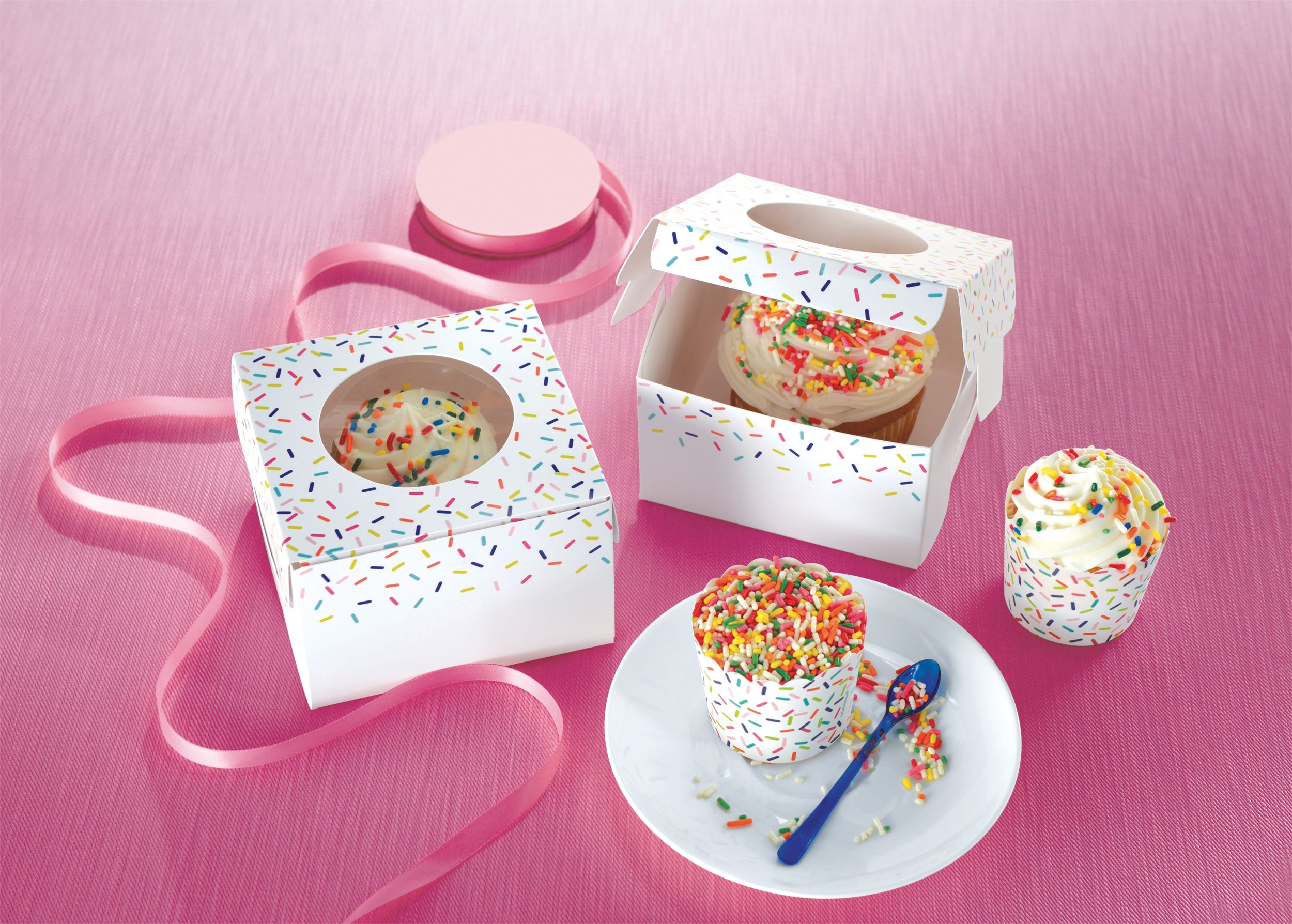 Colourful Sprinkles Window Treat Boxes, 3-pk Composite_or_Mixed