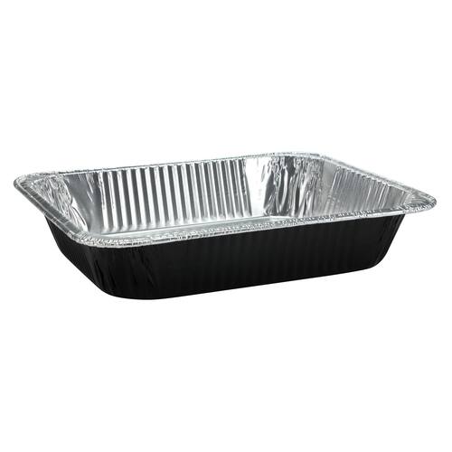 Foil Reusable Half Deep Steam Baking Pan, Assorted Colours, 10-in, for Baking/Cooking/Steaming