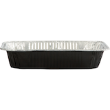 Foil Reusable Half Deep Steam Baking Pan, Assorted Colours, 10-in, for Baking/Cooking/Steaming