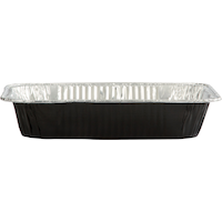 Foil Reusable Half Deep Steam Baking Pan, Assorted Colours, 10-in, for Baking/Cooking/Steaming