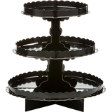 Présentoir à petits gâteaux, noir Front_Elevated