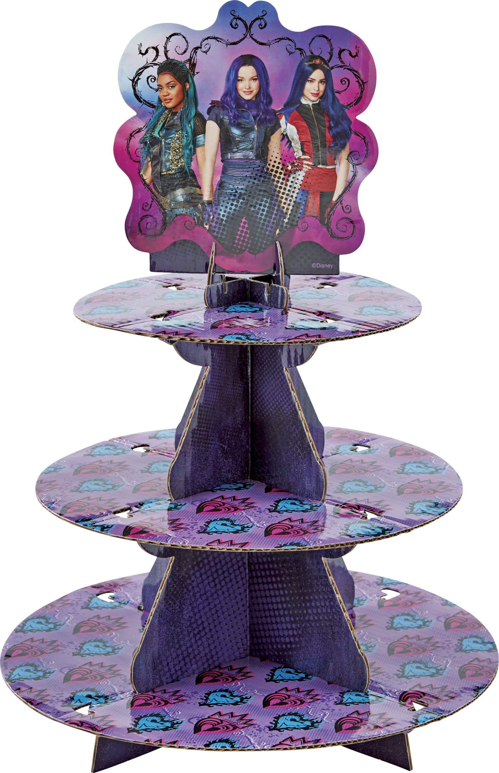 Wilton Descendants 3 Treat Stand Front_Elevated