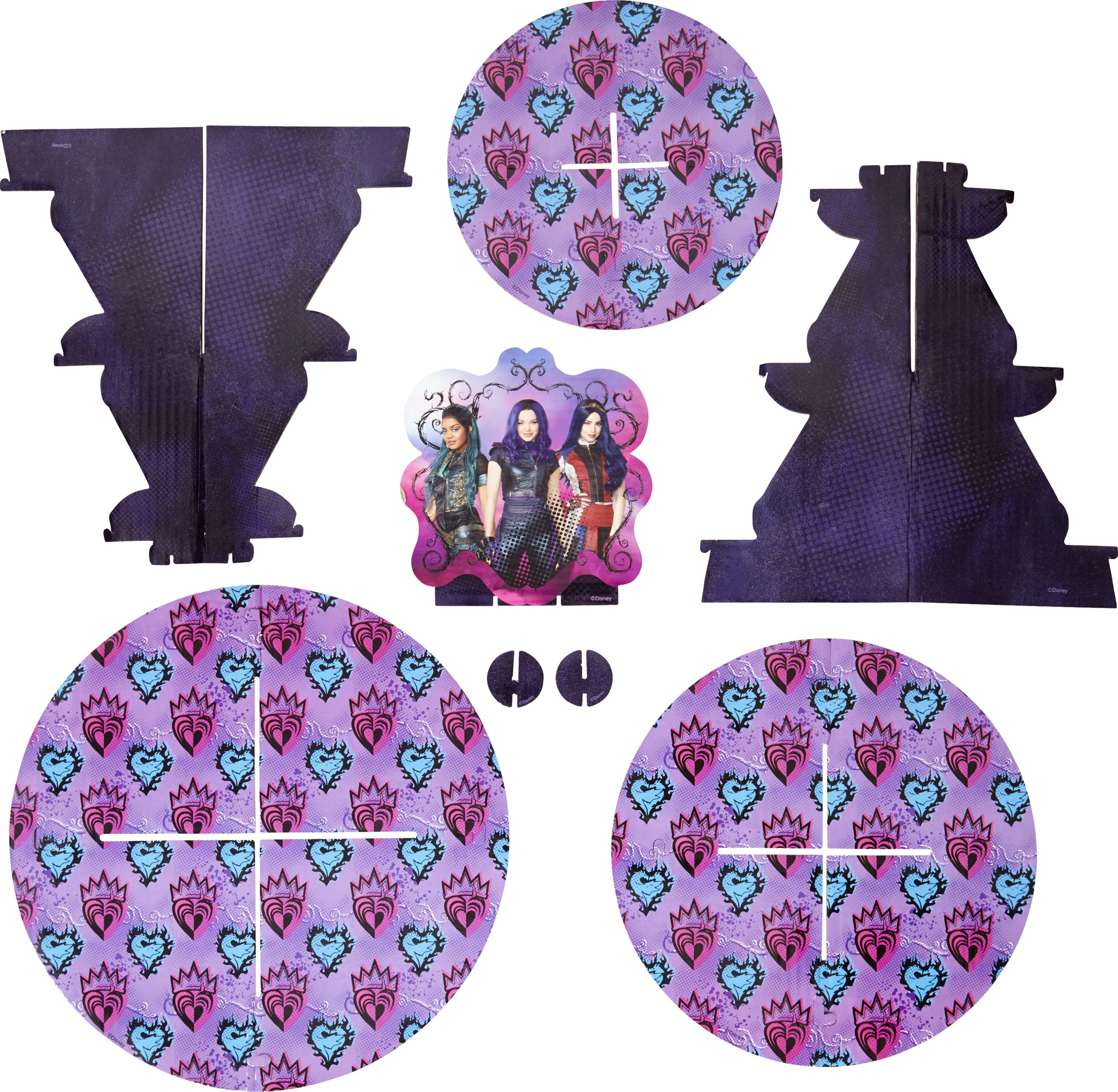 Wilton Descendants 3 Treat Stand Composite_or_Mixed