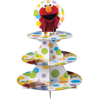 Wilton Elmo Cupcake Stand, 11.8-in x15-in Front_Elevated