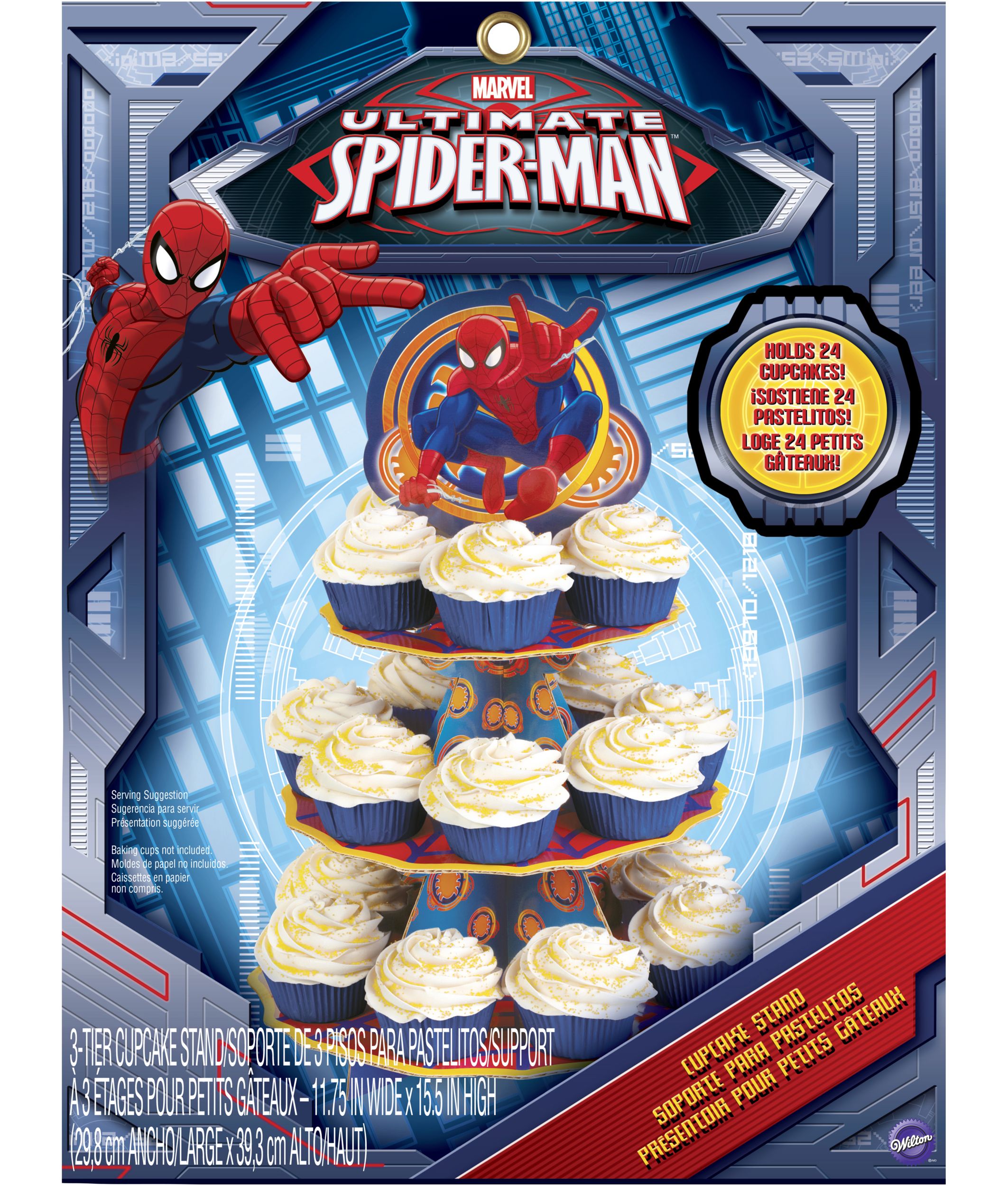Treat Stand Ultimate Spiderman Front_Flat