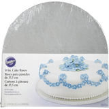 Wilton Silver Cake Base, 14-in, 2-pk Front_Flat