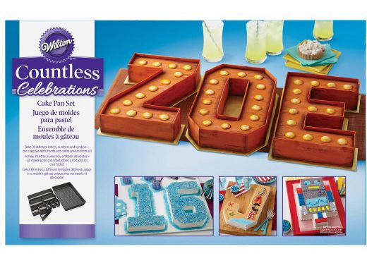 Number deals baking trays