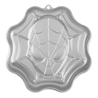 Ultimate Spiderman Cake Pan Overhead_Flat