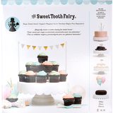 White Cake Stand, 12-in Front_Flat