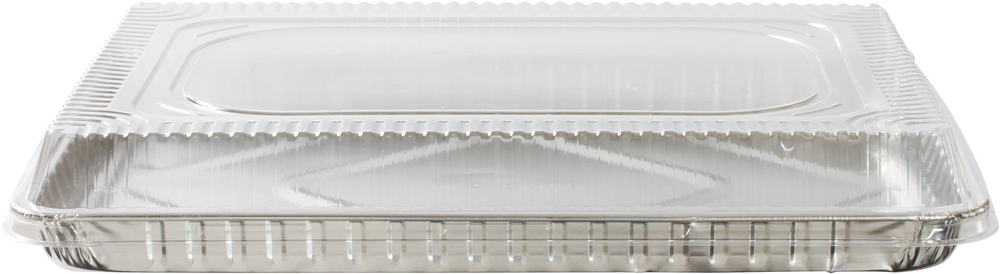Sheet cake pan top with lid