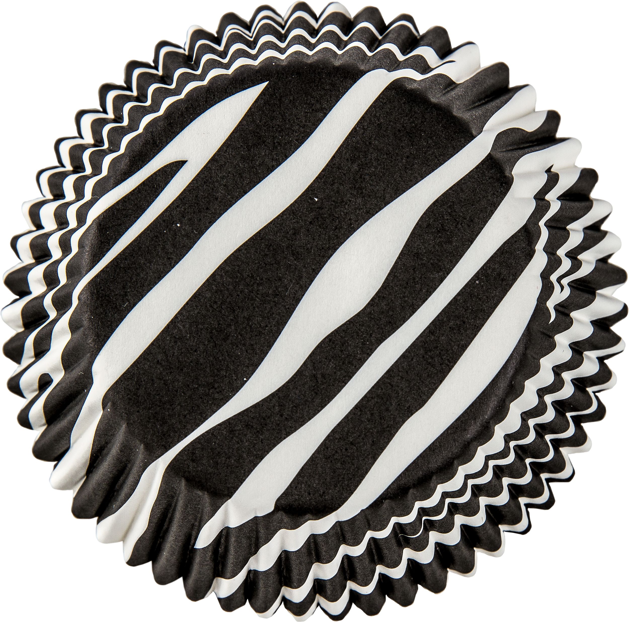 Zebra Baking Cups, 75-pk Bottom_Flat