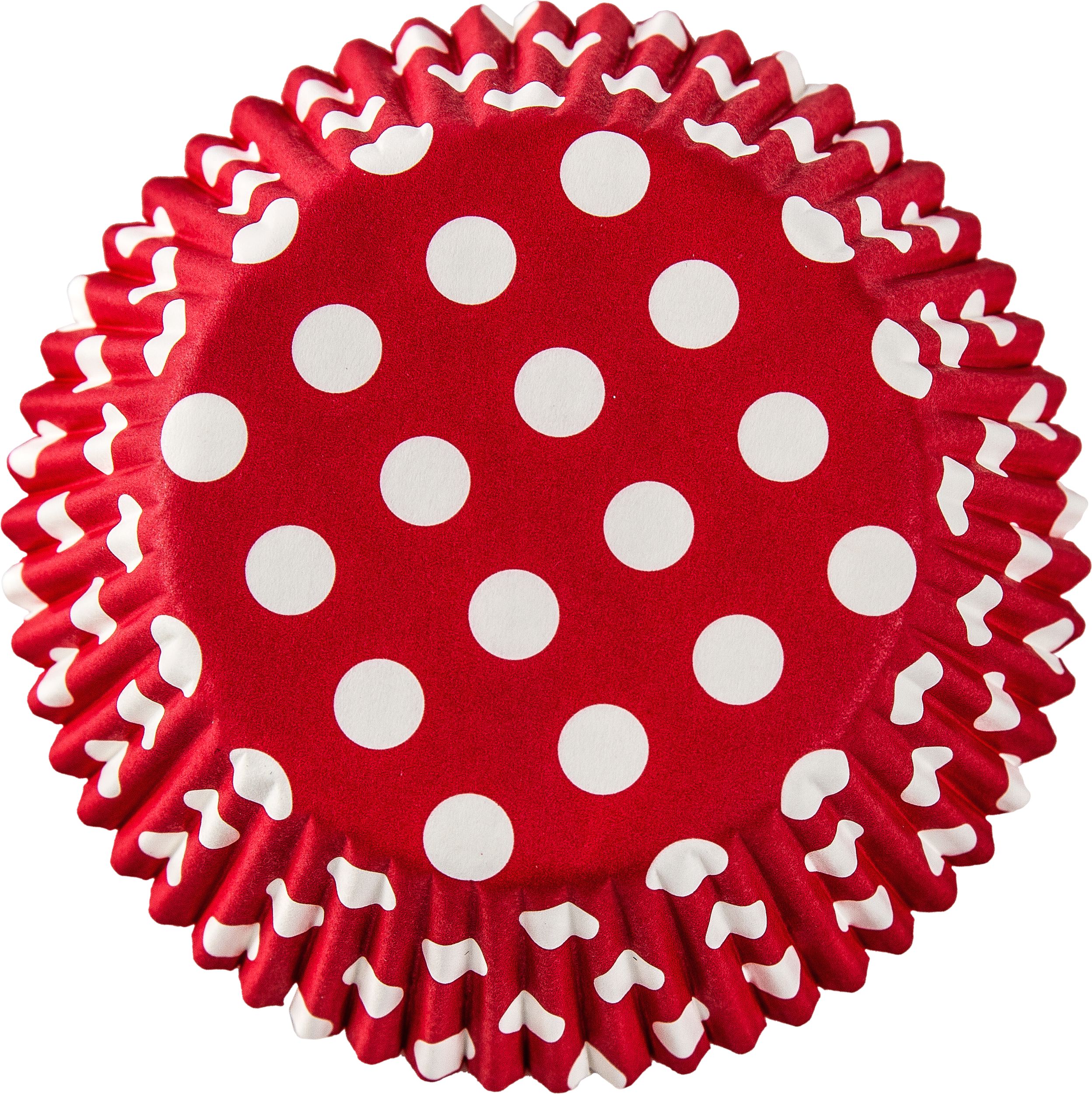 Red Polka Dot Baking Cups, 75-pk Bottom_Flat