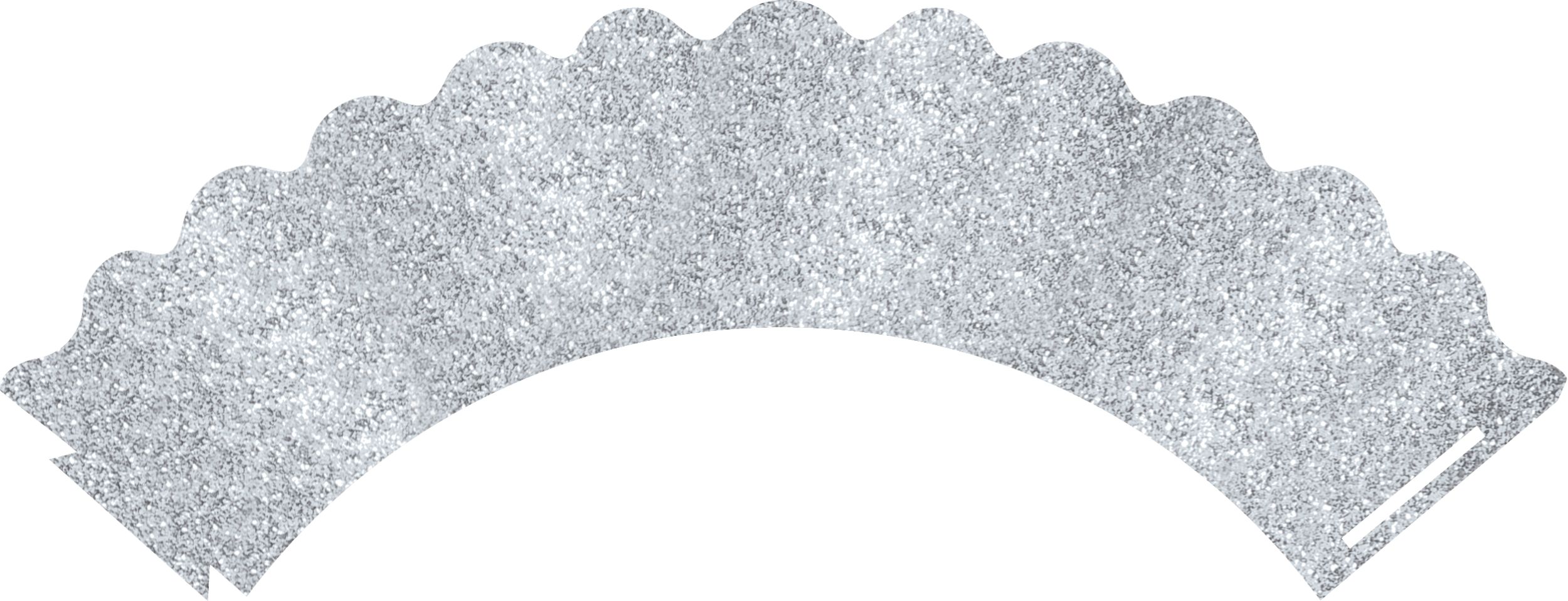 Cupcake Decorating Kit, Silver, 72-pc Front_Flat