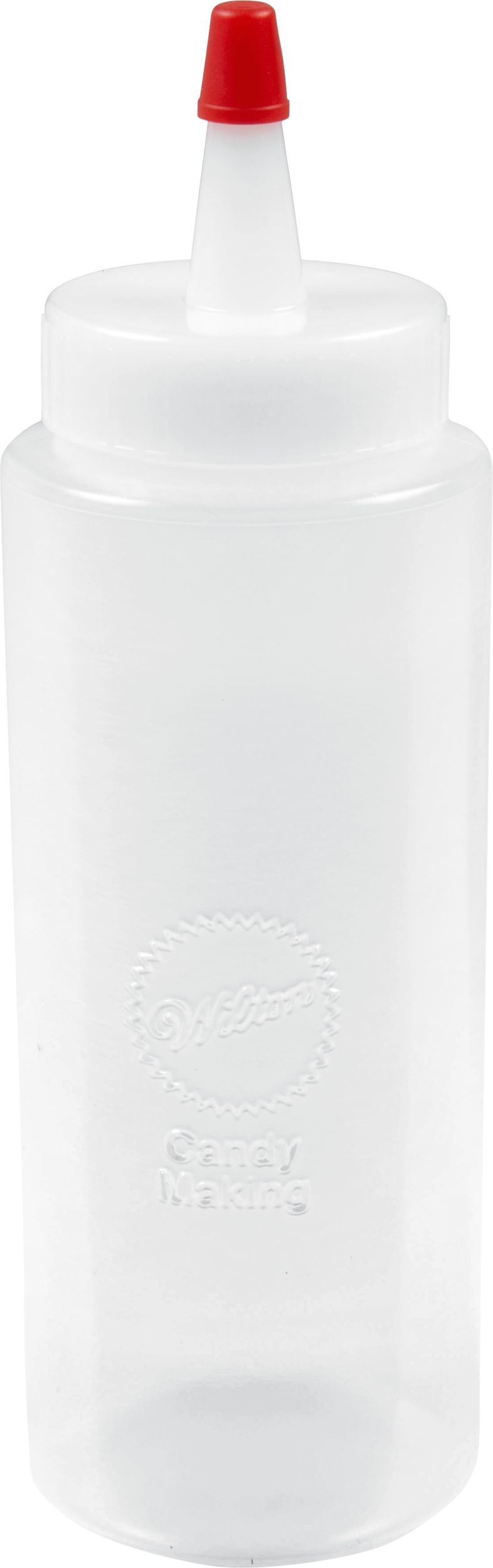 Wilton Plastic Squeeze Bottles, Clear, 6-oz, 2-pk, for Sauce/Condiment Container Front_Elevated