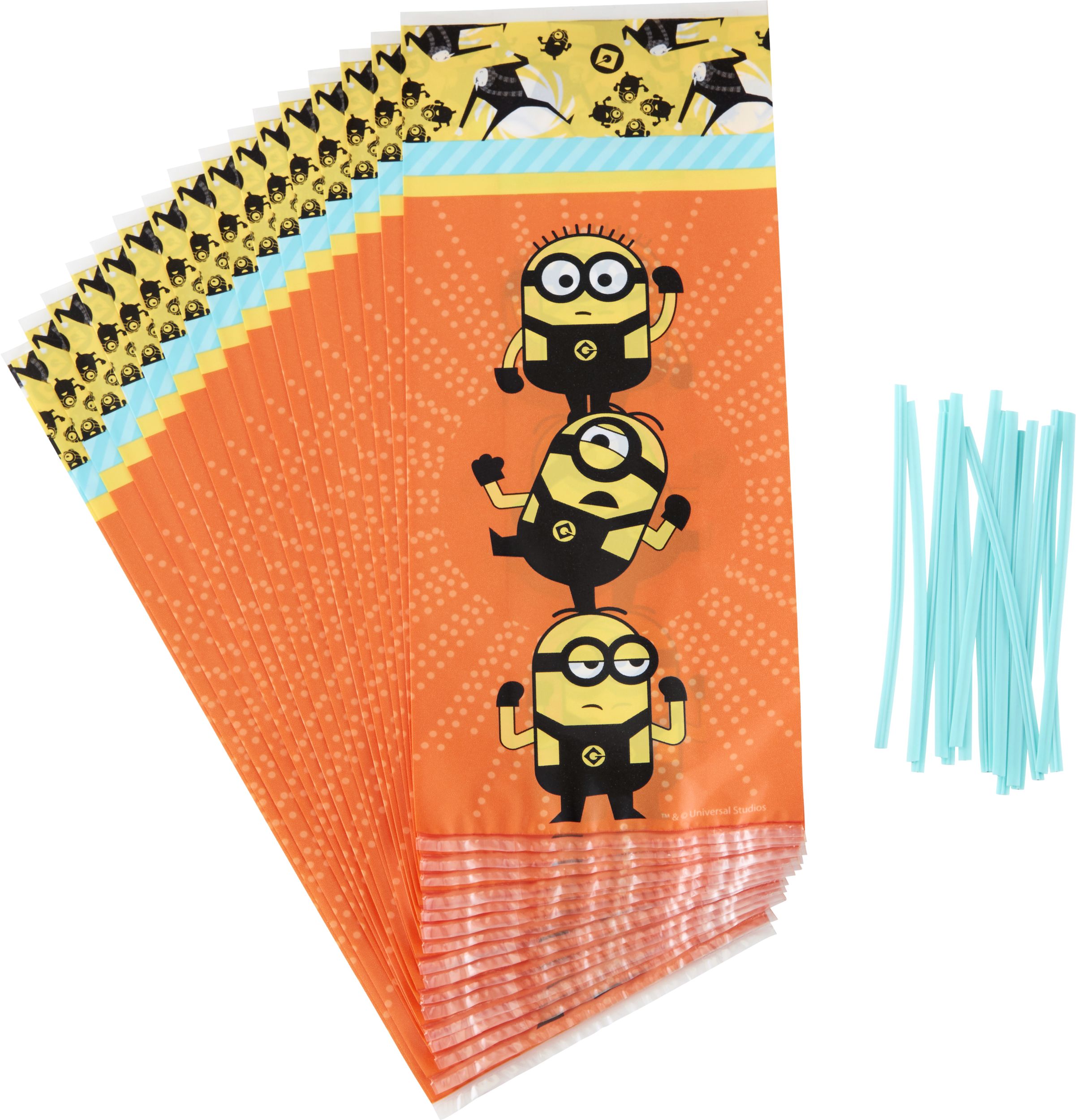 Minions Treat Bag, 16-pk Composite_or_Mixed