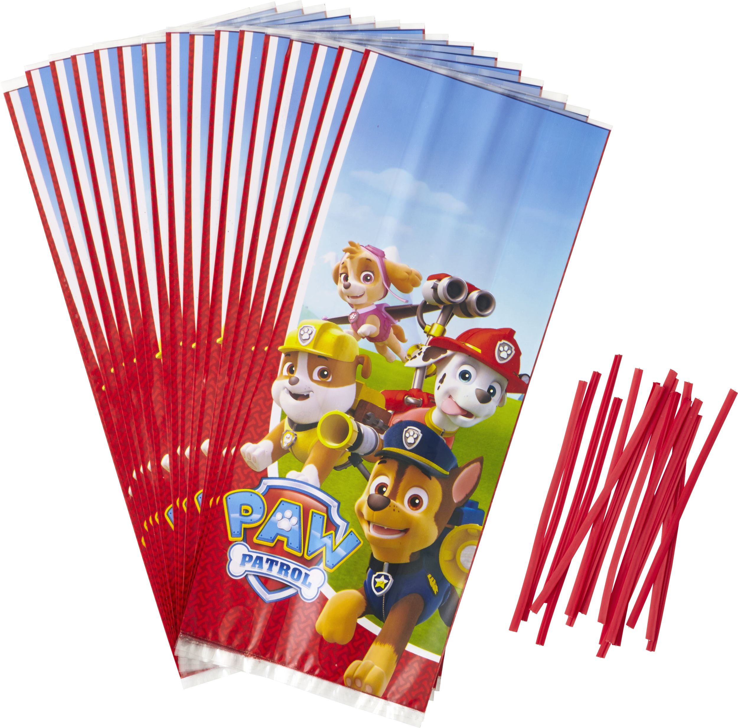 Paw Patrol Treat Bags, 16-pk Composite_or_Mixed
