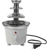 Wilton Small Chocolate Fountain, Silver, for Birthday Party Front_Flat