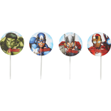 Wilton Avengers Fun Picks Cupcake Toppers, 24-pk Front_Flat