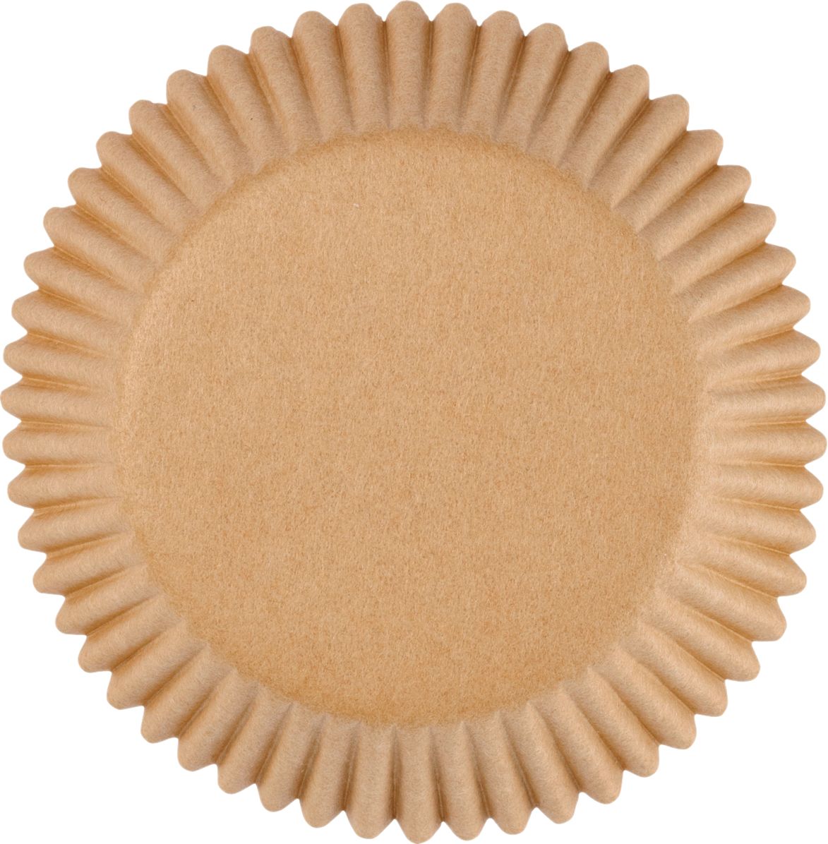 Moules à cuisson en papier kraft Wilton, brun, 2 po, paq. 75, pour anniversaire/mariage Bottom_Flat