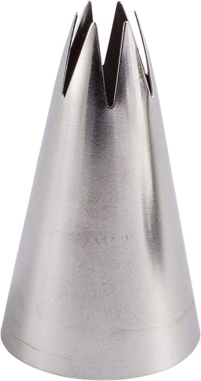 Wilton Open Star Decorating Tip for Piping Bag, Silver, for Baking/Cake Decoration Back_Elevated